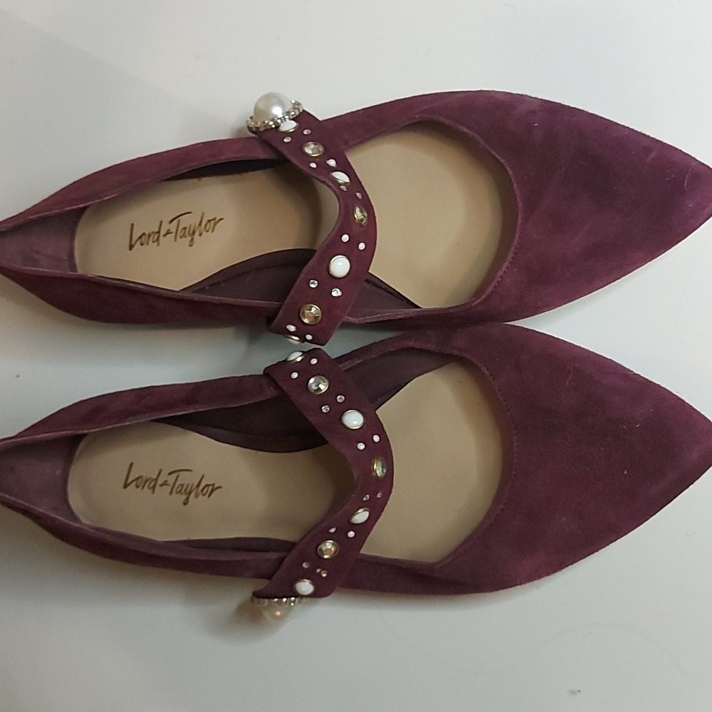 Lord & Taylor Purple Flats